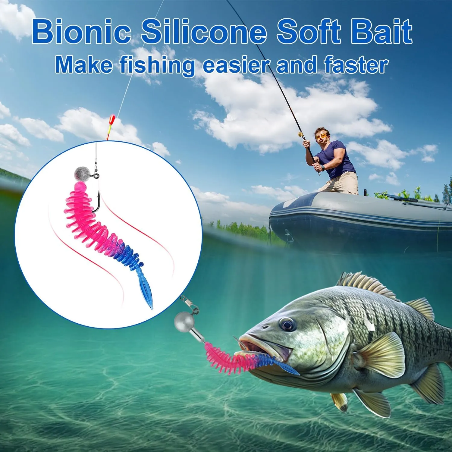 35 Piezas Señuelos Spinning Señuelos Pesca Señuelos Pesca Mar Señuelos Black Bass Anzuelos de Pesca Accesorios de Pesca para Tru