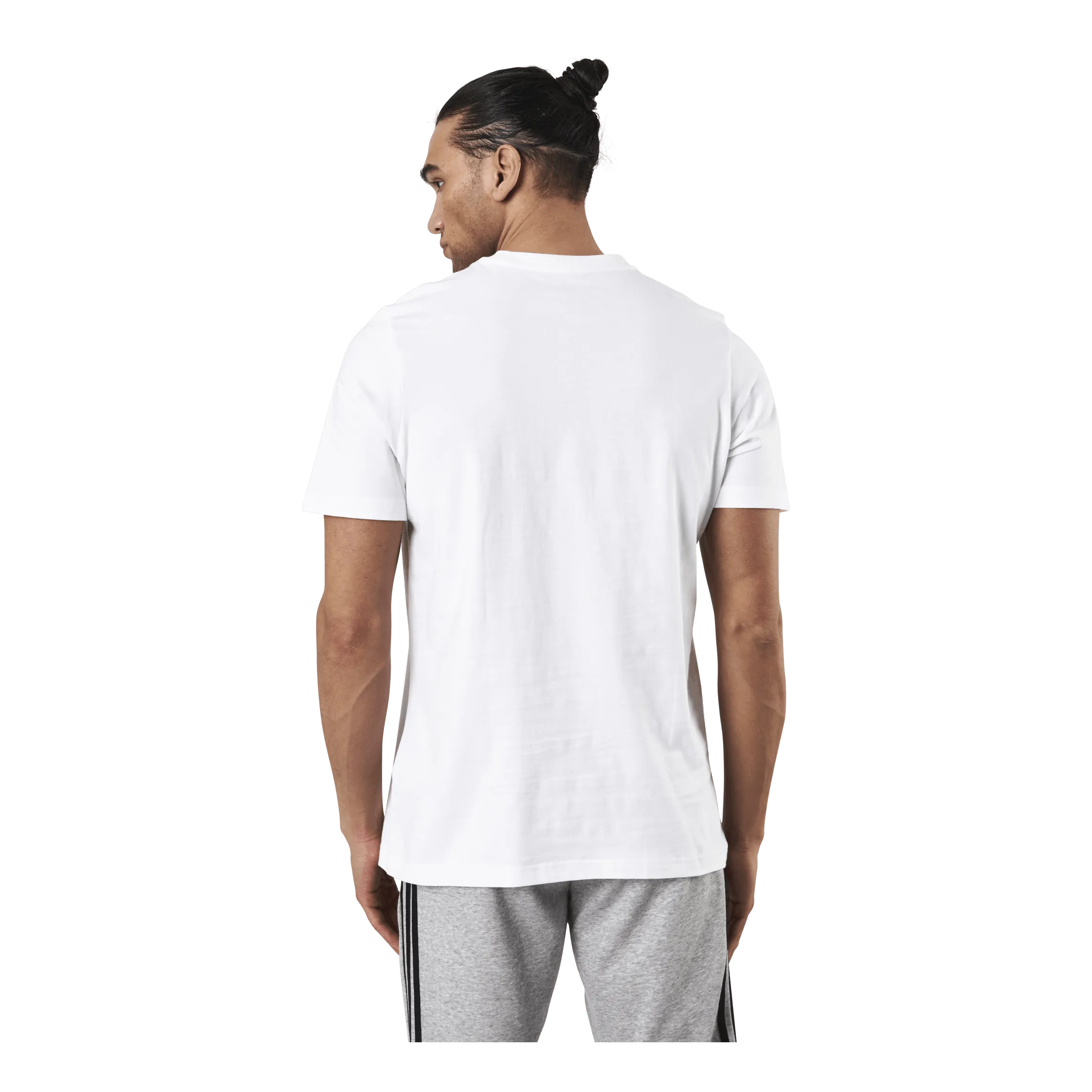 ADIDAS ESSENTIALS TSHIRT WHITE / BLACK