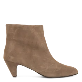 ANONYMOUS COPENHAGEN HILLY 50 - Botines de piel con tacones de aguja en beige