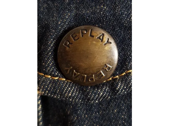 Autre Marque Faldas REPLAY Azul 