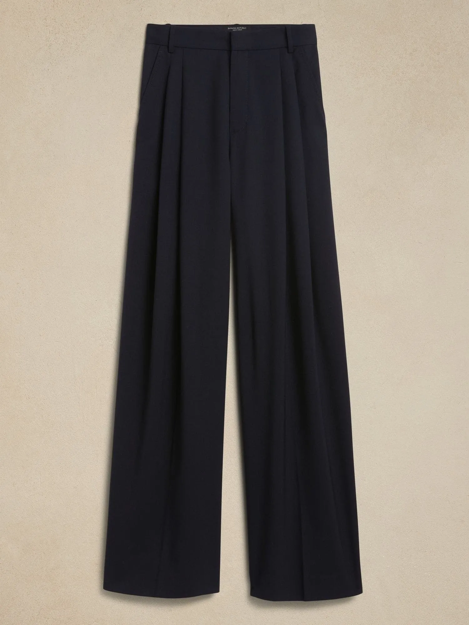 BANANA REPUBLIC PANTALÓN MUJER SIENA WIDELEG ITALIAN WOOL