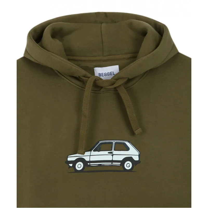 BESSEL GTBESSEL HOODIE KHAKI
