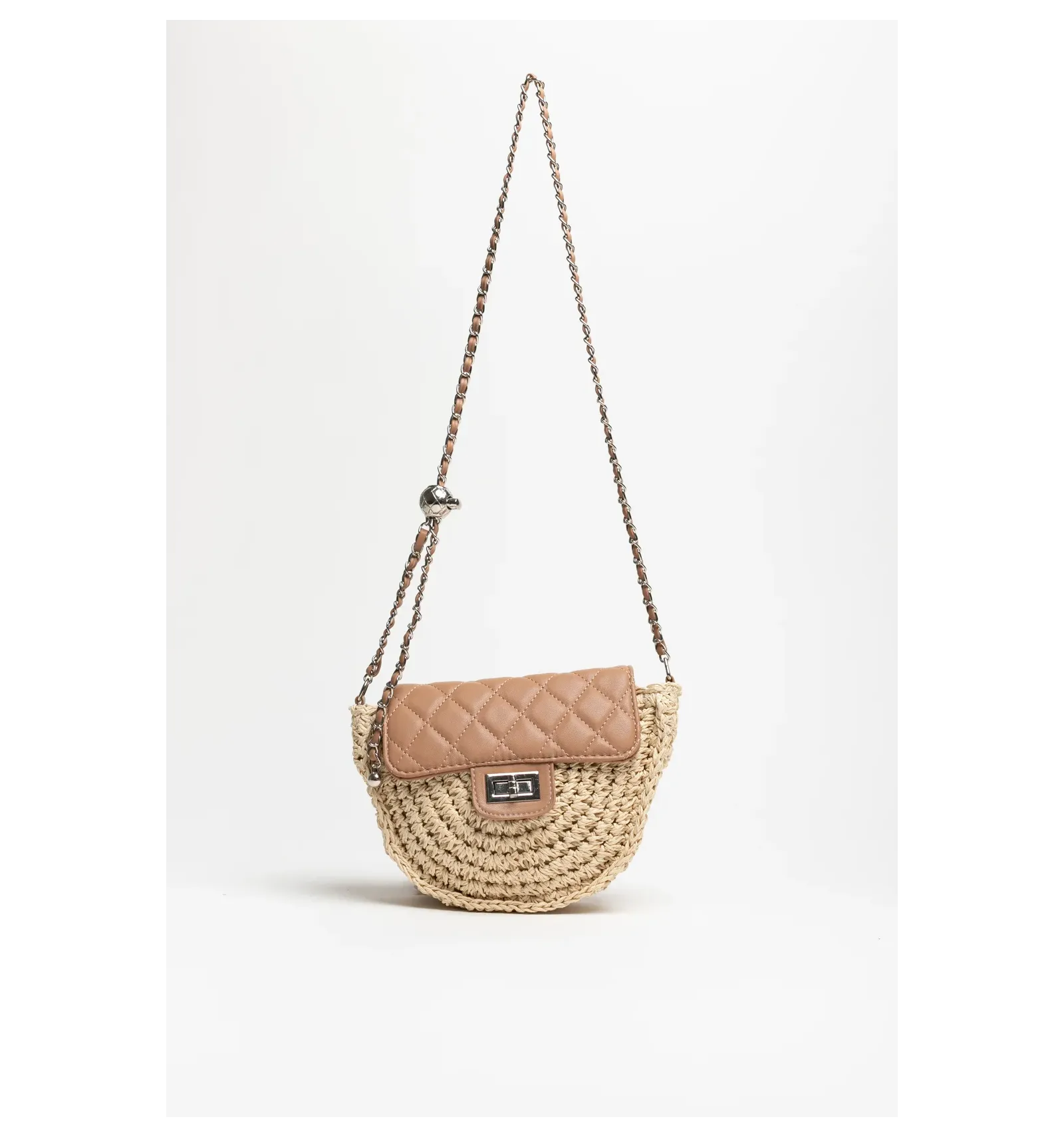 BOLSO BANDOLERA GARILE  BEIGE/KAKI