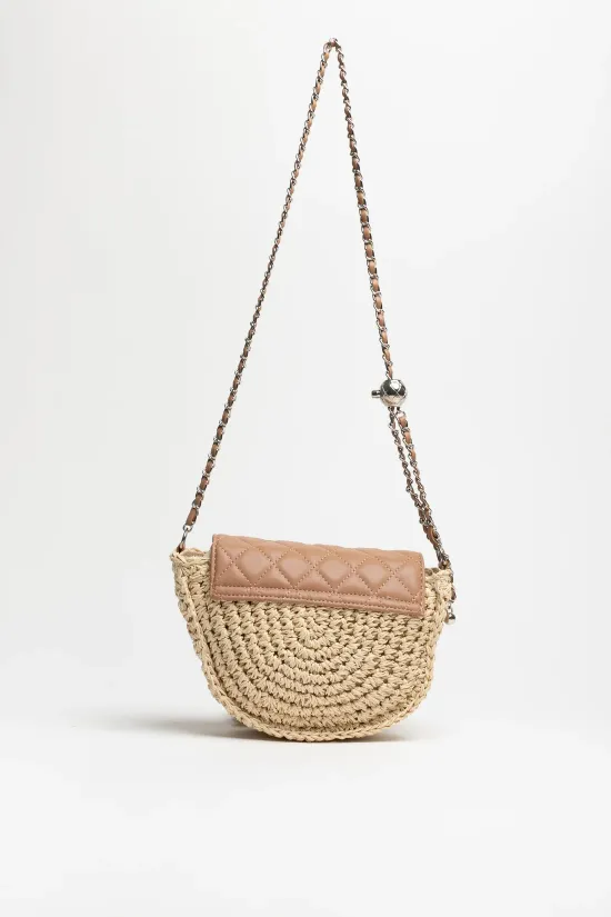 BOLSO BANDOLERA GARILE  BEIGE/KAKI