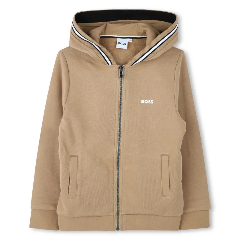BOSS Sudadera cremallera y capucha
