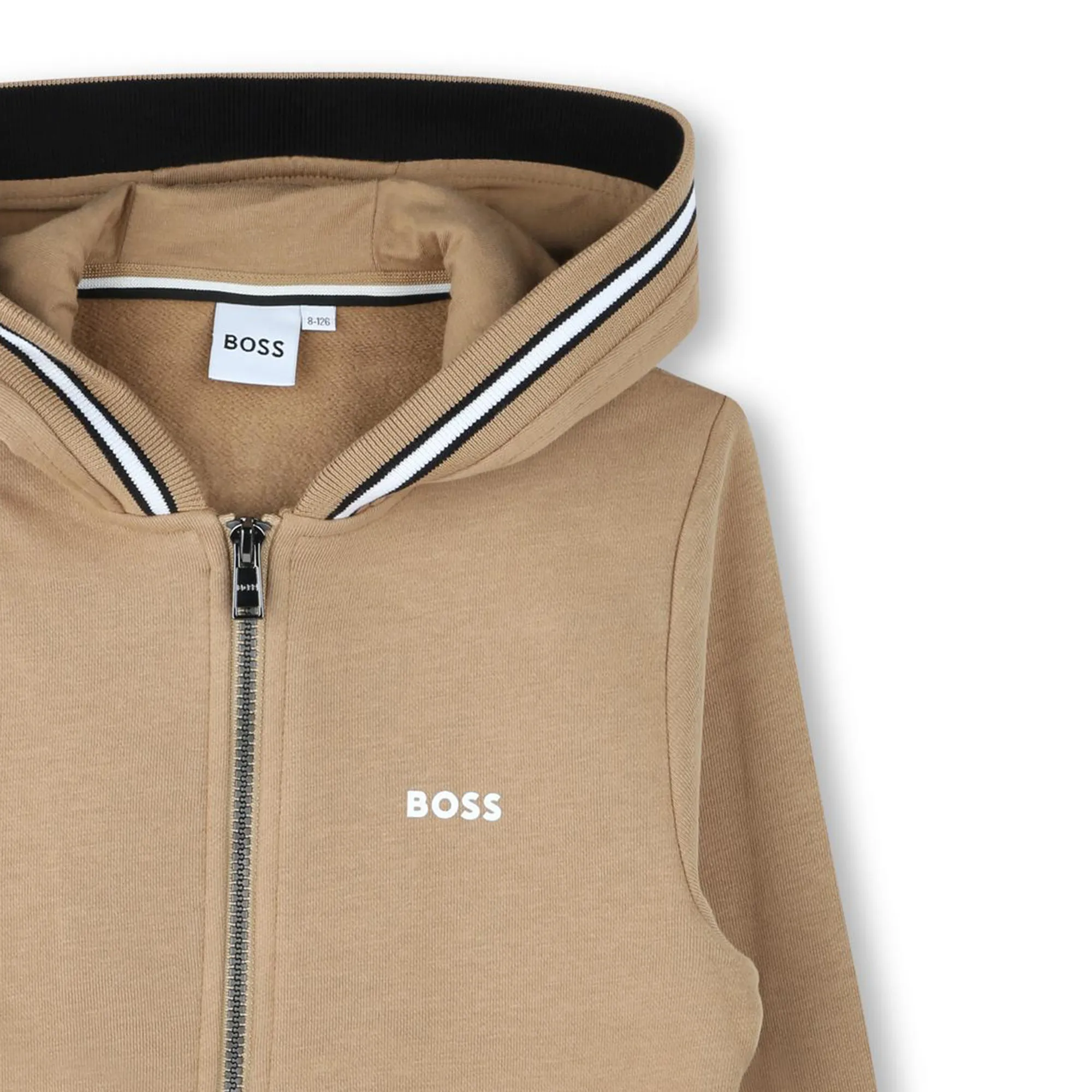 BOSS Sudadera cremallera y capucha