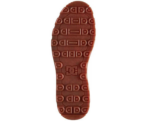 BOTAS ALTAS IMPERMEABLES DC SHOES PARA HOMBRE PURE HIGHTOP WR BOOT (TAN) REF. ADYB100006 CAMEL