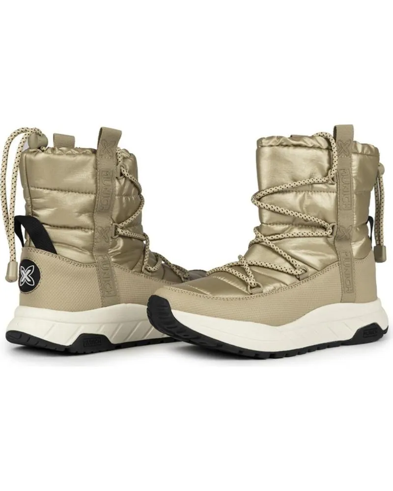BOTAS DE MUJER MUNICH ZAPATILLASCARLO 088197008 DORADO