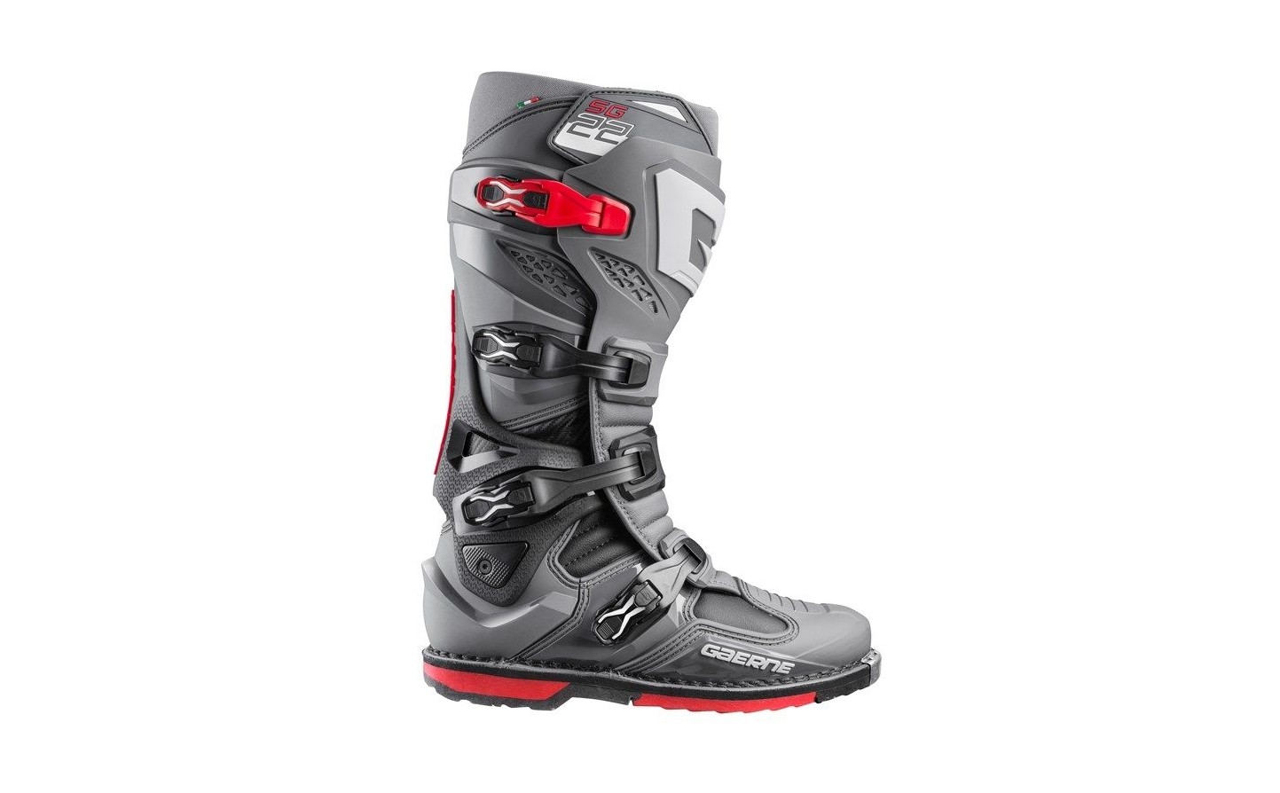 BOTAS GAERNE SG22 ANTRACITA ROJO |G2262007|