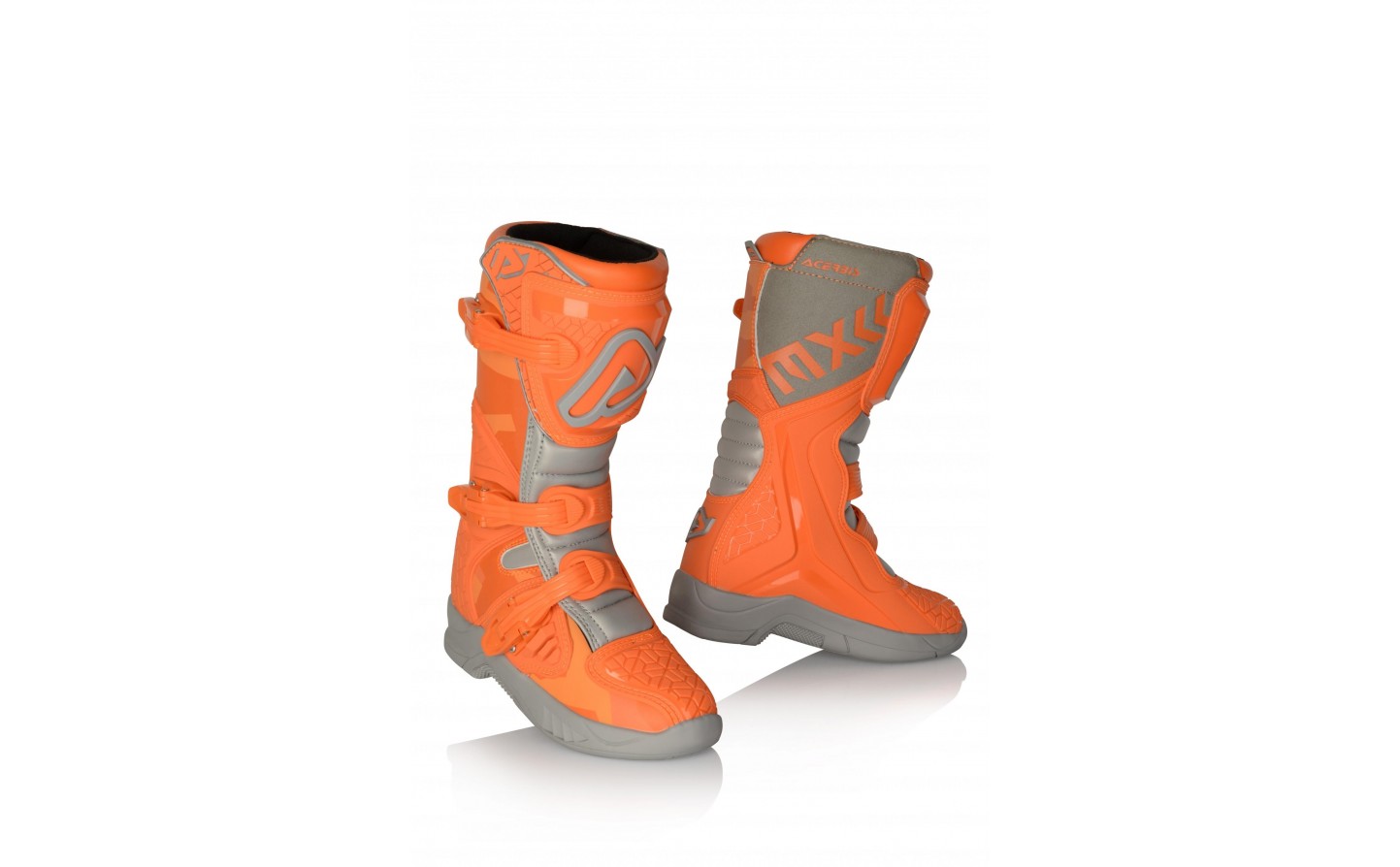 BOTAS INFANTIL ACERBIS XTEAM JR NARANJA GRIS |0024249.207|