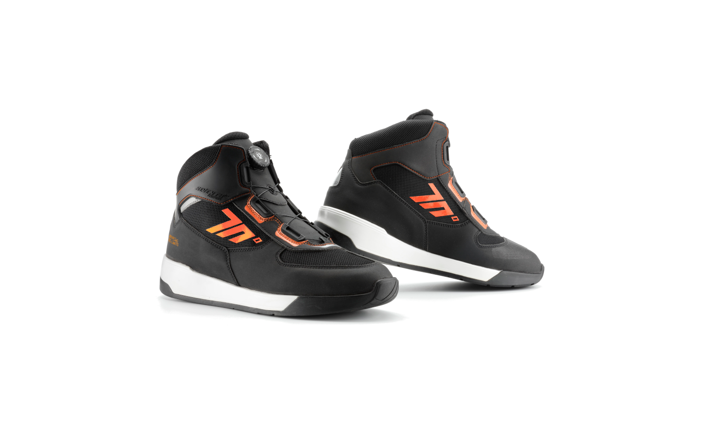BOTAS SEVENTY SDBC10 URBAN NEGRO NARANJA |SD320181246|