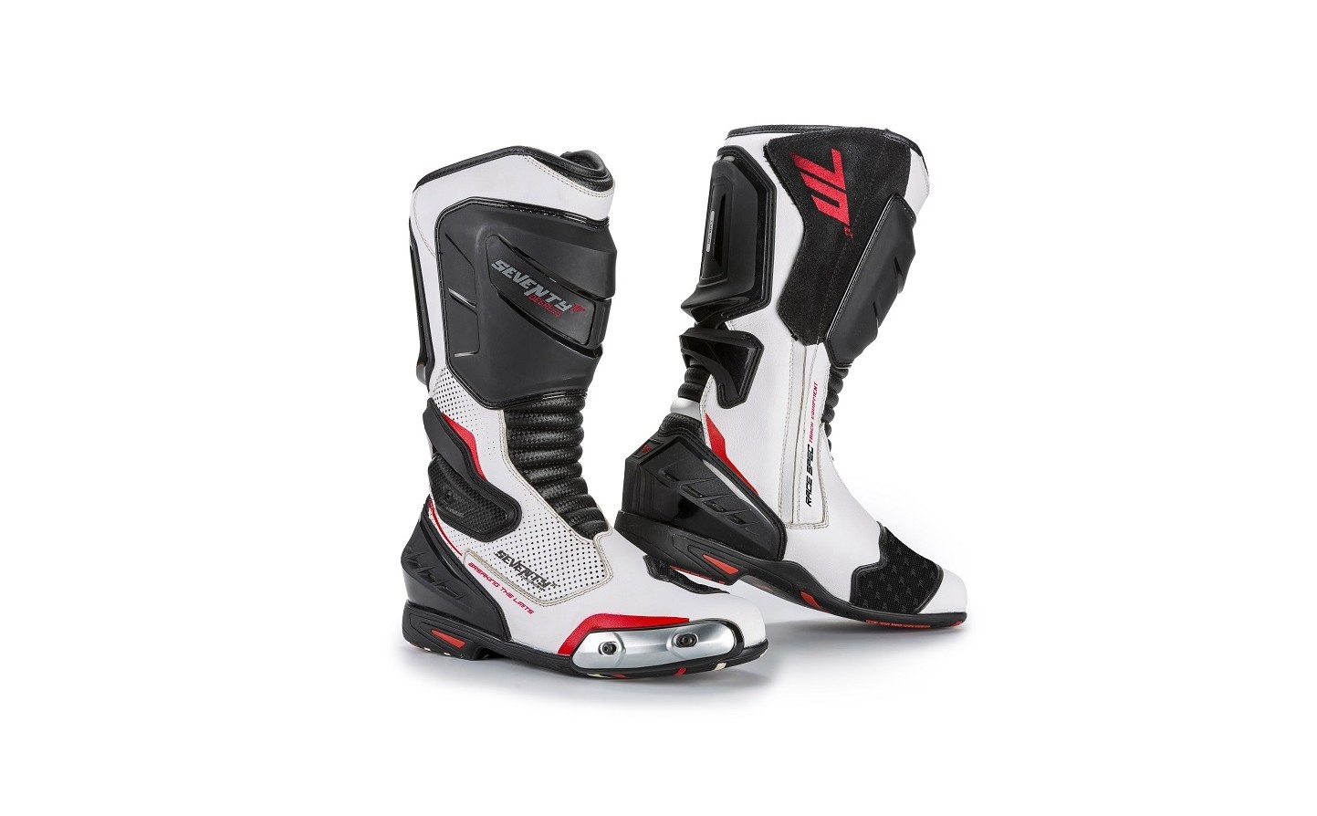 BOTAS SEVENTY SDBR1 RACING BLANCO ROJO |SD310012047|