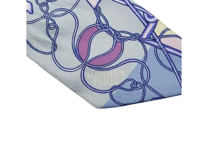 Bufanda Twilly de seda Hermès W84,5cm x H5cm en excelente estado Púrpura 