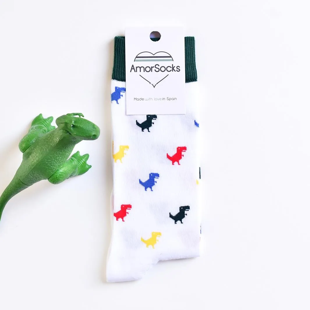 Calcetín AmorSocks Colours Dino