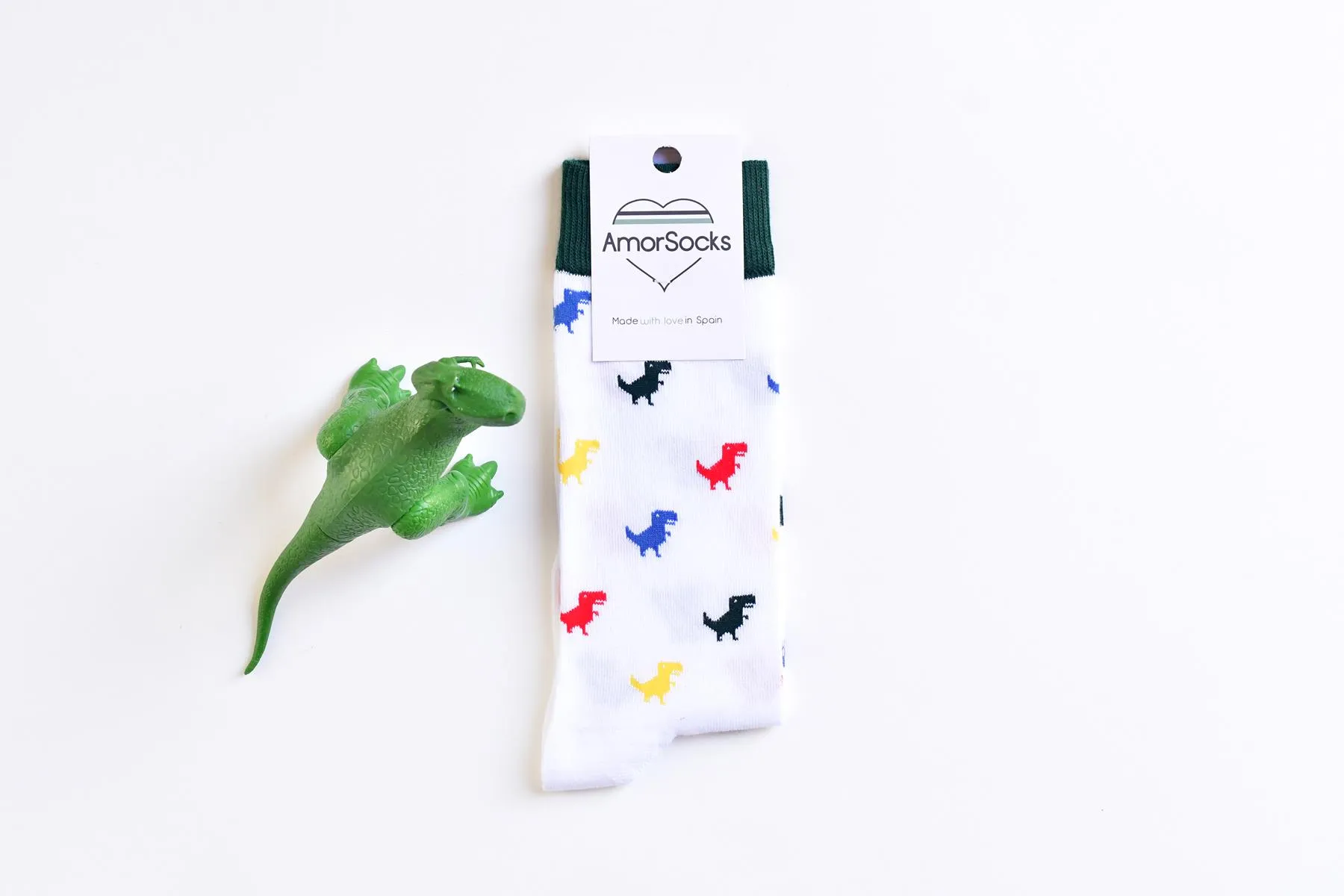 Calcetín AmorSocks Colours Dino
