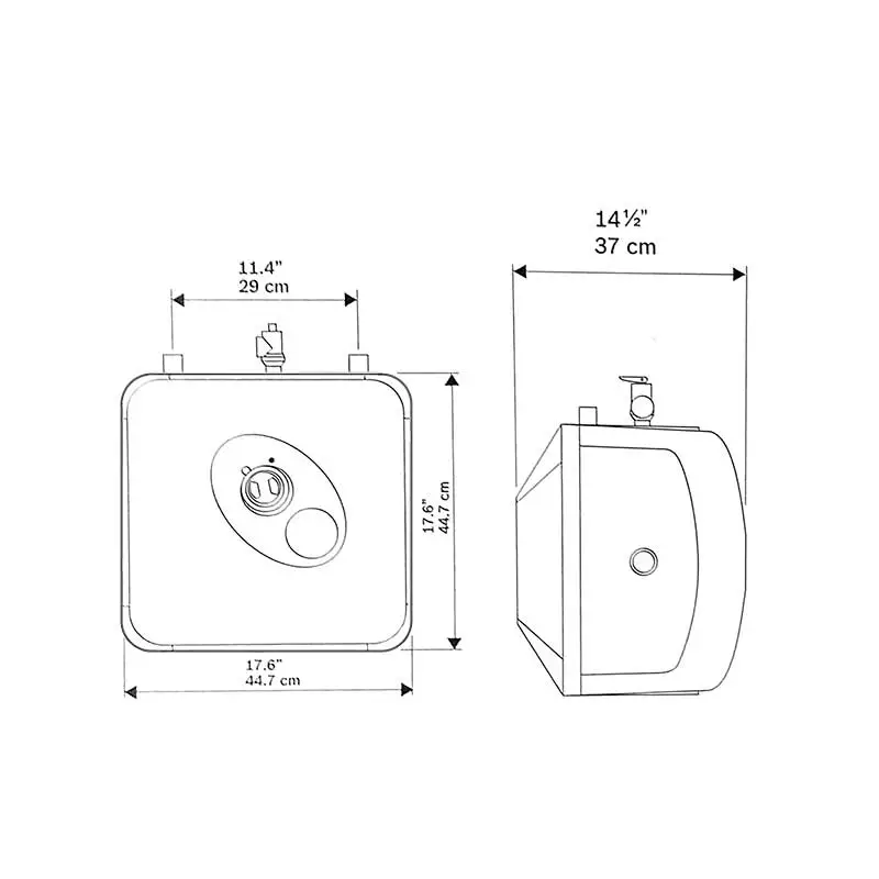 CALENTADOR DE AGUA MINI ELéCTRICO BOSCH ES81M WIR  120V 27L