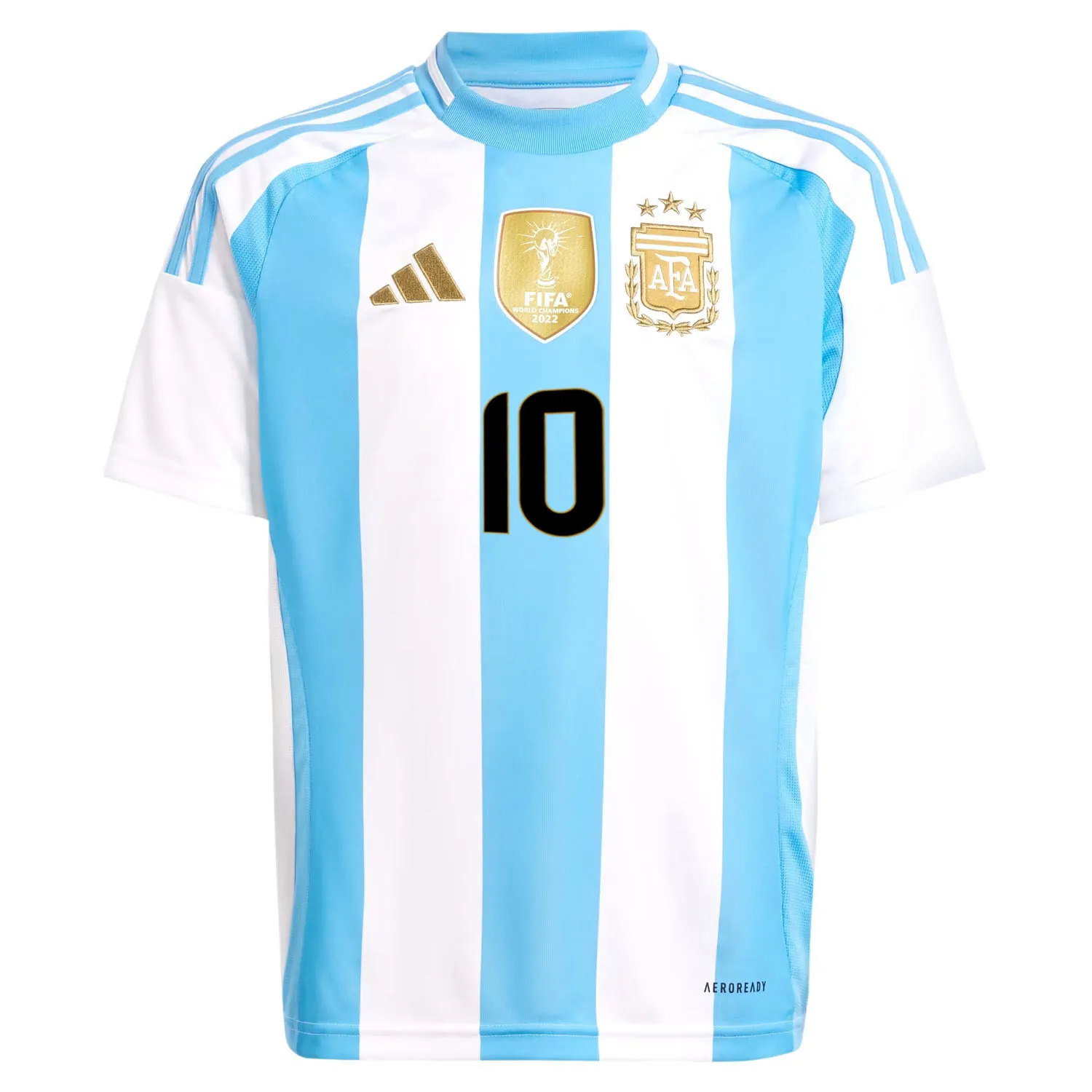 CAMISETA ADIDAS ARGENTINA NIñO 2024 MESSI10