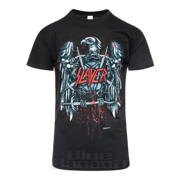 Camiseta de manga corta "munición" de Slayer (Negro)