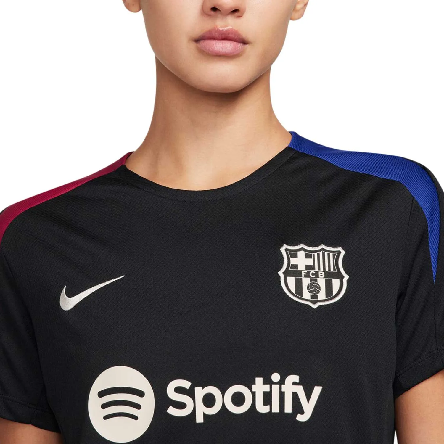 CAMISETA NIKE BARCELONA MUJER ENTRENAMIENTO DRIFIT STRIKE