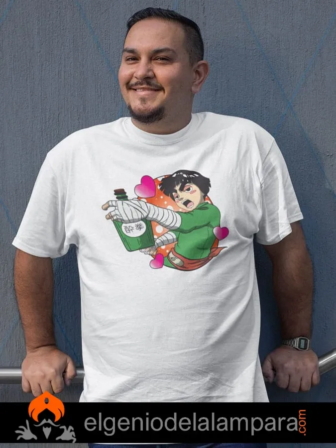 Camiseta Rock Lee borracho Naruto