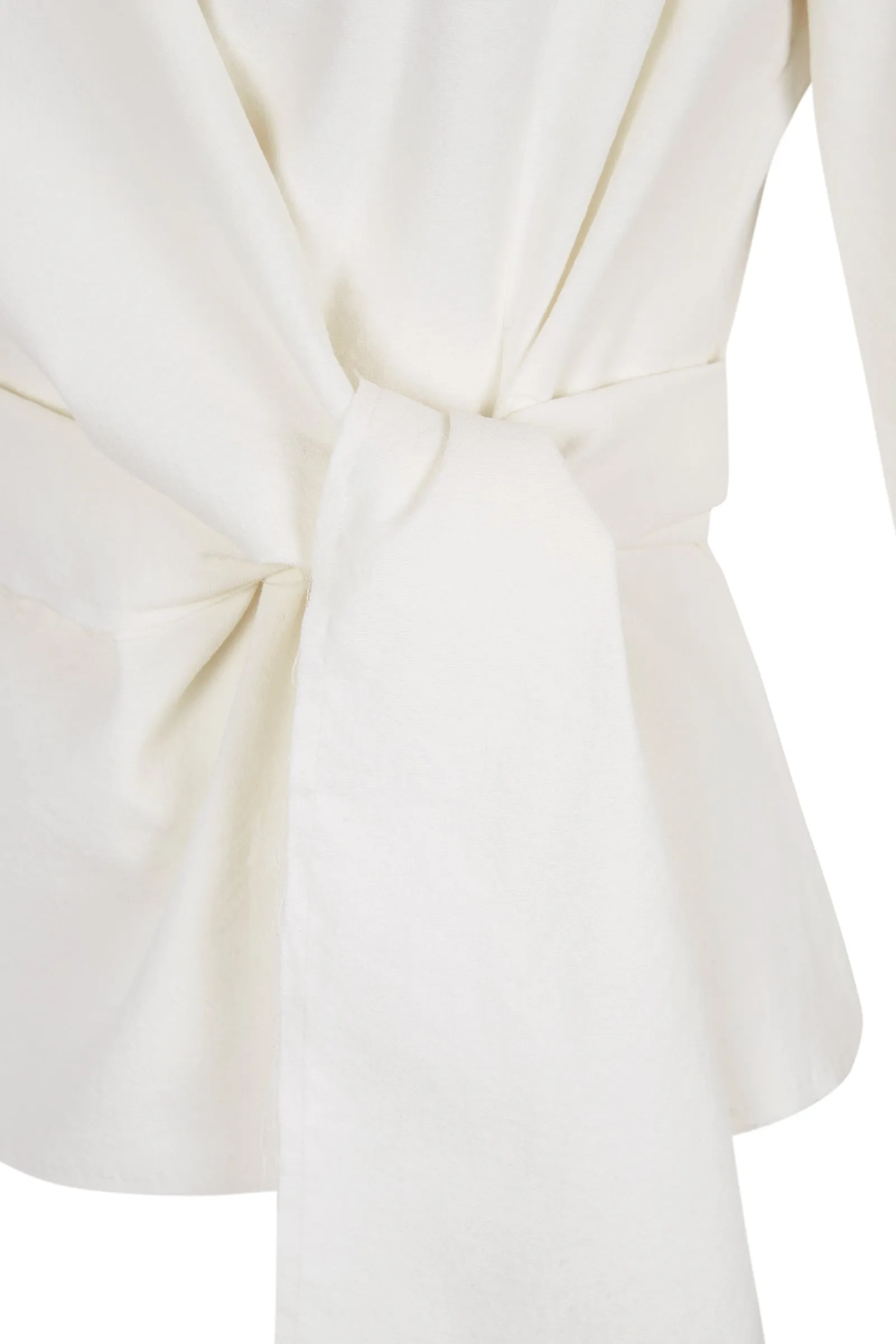Candela, white linen jacket