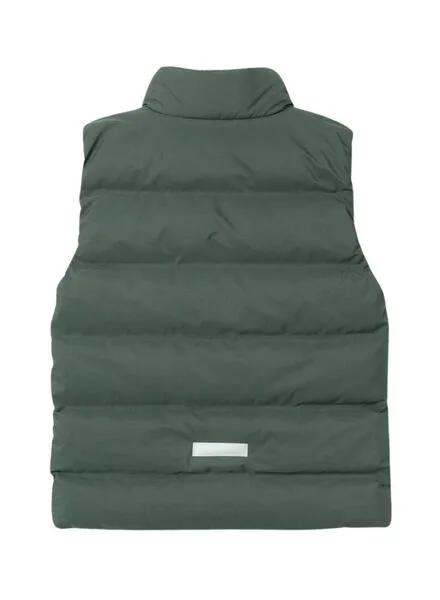 Chaleco Name It Mellow Puffer Verde Para Niño