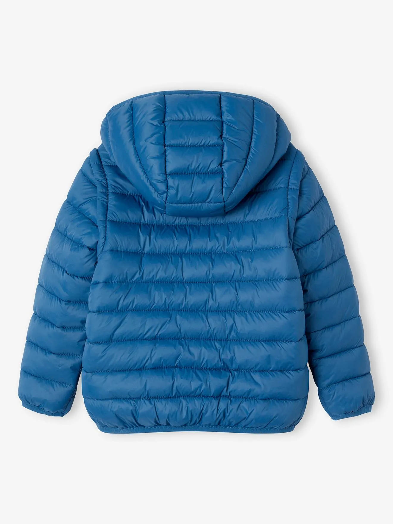 Chaqueta acolchada con mangas desmontables para niño
