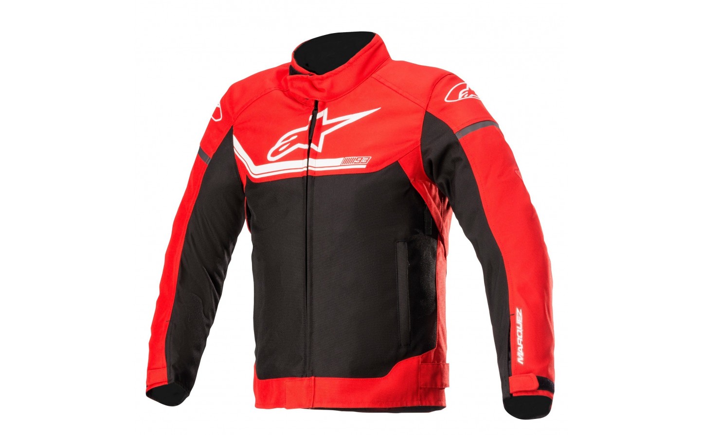 CHAQUETA ALPINESTARS MM93 INFANTIL IMPERMEABLE AUSTIN ROJO NEGRO |329082131|