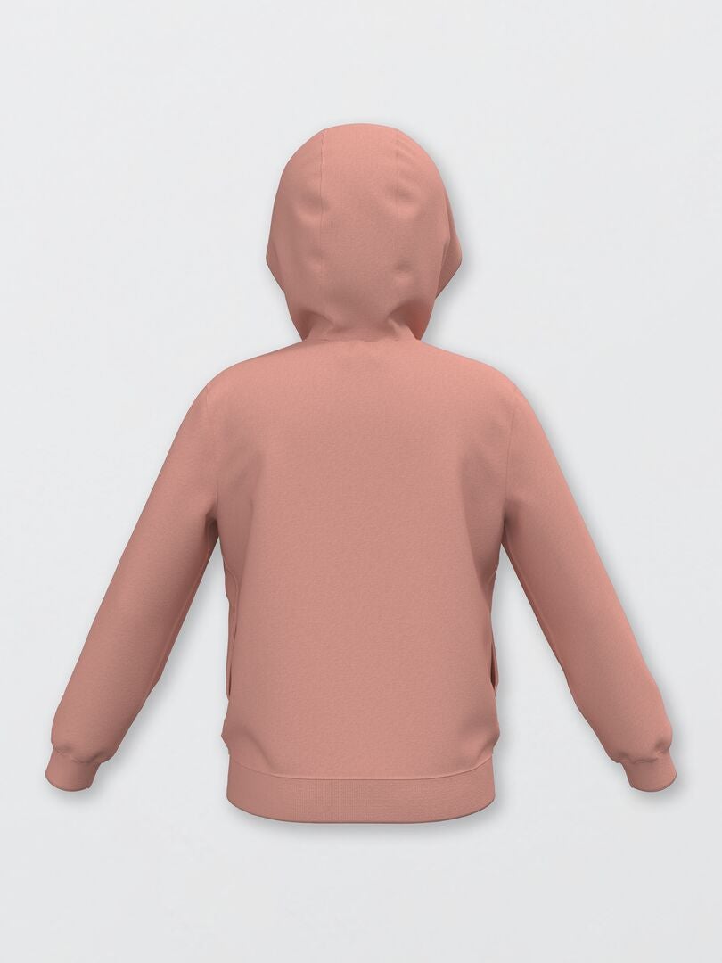 CHAQUETA CON CAPUCHA  ROSA
