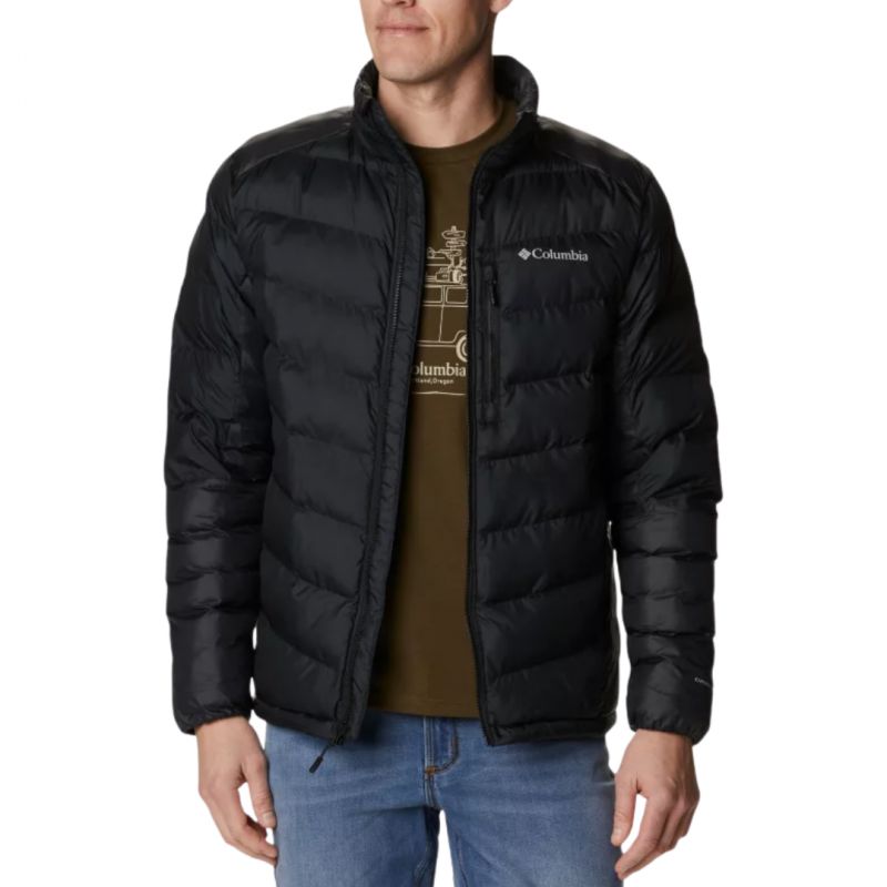 Chaqueta de pluma Columbia Labyrinth Loop (negra) Hombre