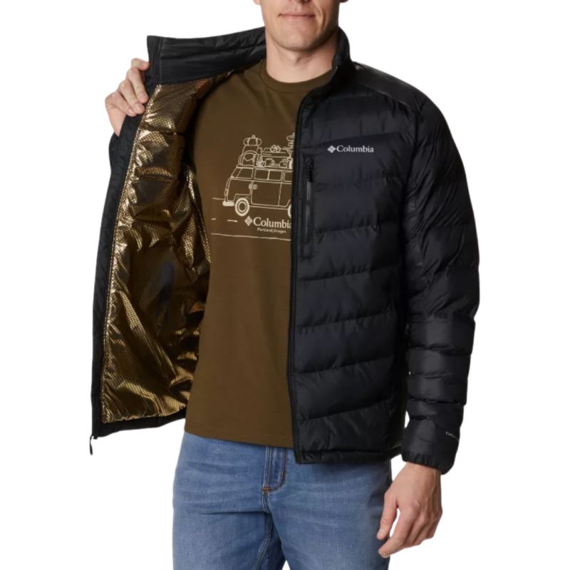Chaqueta de pluma Columbia Labyrinth Loop (negra) Hombre