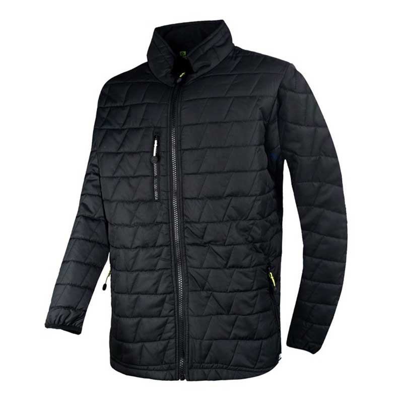 CHAQUETA DE TRABAJO DE PLUMAS ESTOCOLMO NEGRA  J'HAYBER WORKS