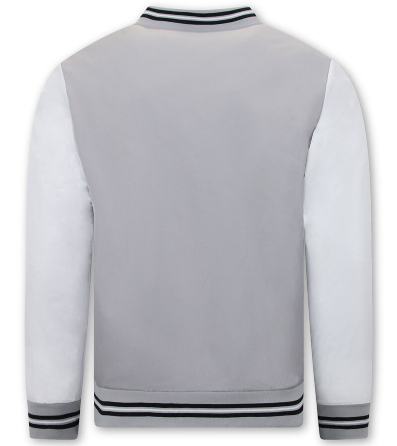 CHAQUETA DE VERANO FINA DE HOMBRE  GRIS