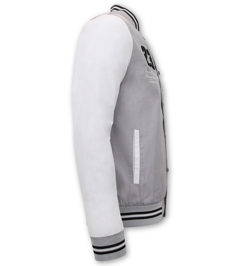 CHAQUETA DE VERANO FINA DE HOMBRE  GRIS