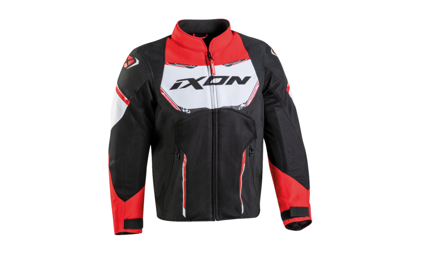 CHAQUETA IXON INFANTIL STRIKER AIR NEGRO ROJO BLANCO |1001030111059|