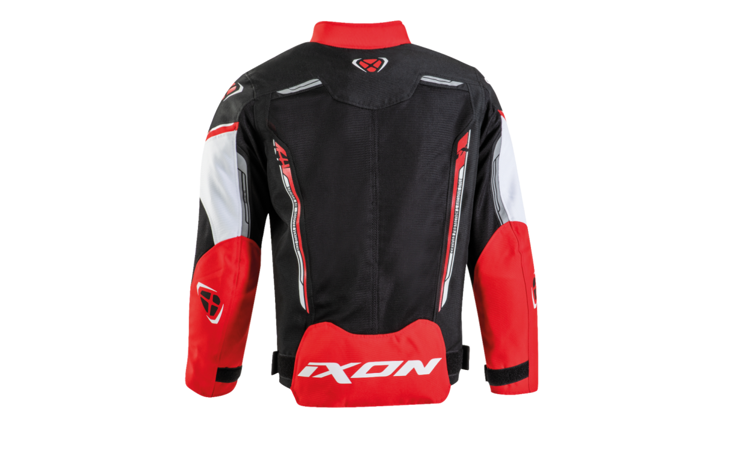CHAQUETA IXON INFANTIL STRIKER AIR NEGRO ROJO BLANCO |1001030111059|