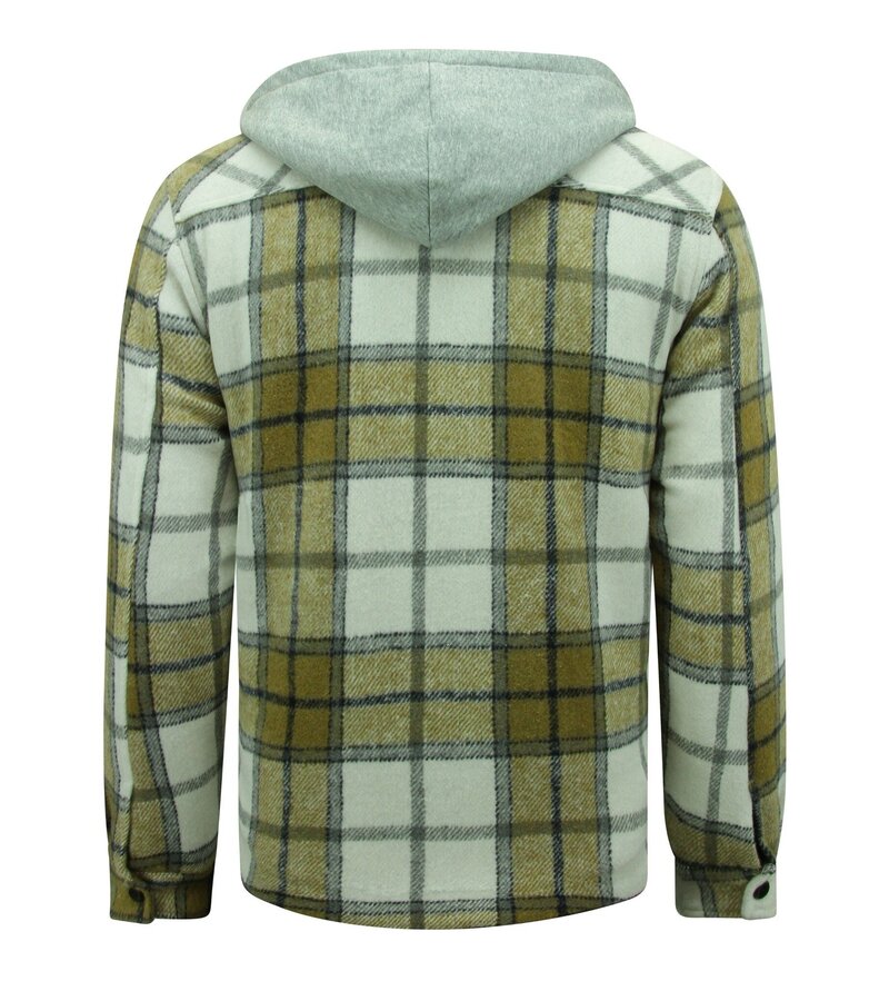 CHAQUETA LUMBERJACK HOMBRE CON CAPUCHA 7091 MARRóN