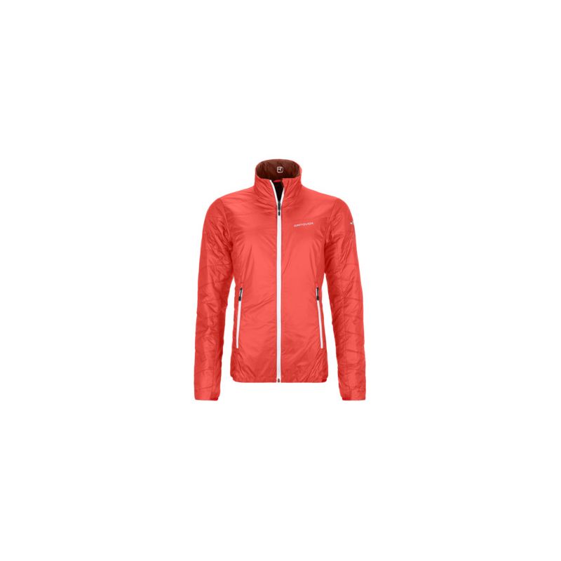 Chaqueta Ortovox Swisswool Piz Bial (Coral) mujer