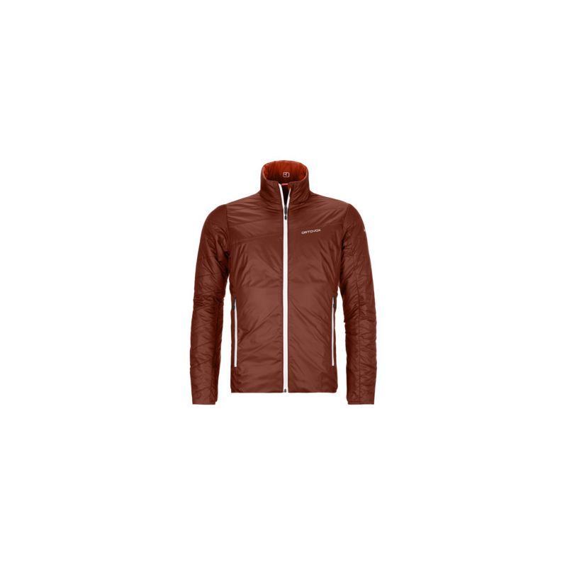 Chaqueta Ortovox Swisswool Piz Boval (Clay Orange) hombre
