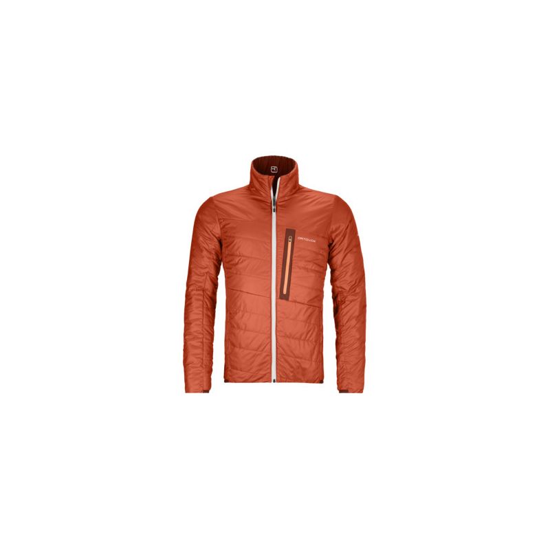 Chaqueta Ortovox Swisswool Piz Boval (Clay Orange) hombre
