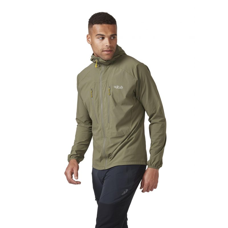 Chaqueta para hombre Rab Borealis (caqui claro)