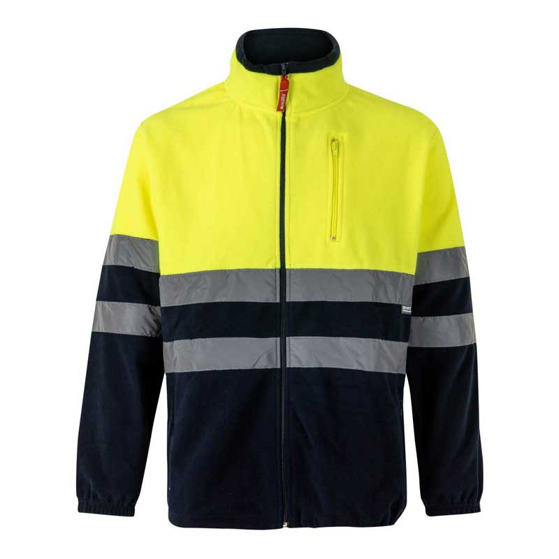CHAQUETA POLAR BICOLOR DE ALTA VISIBILIDAD  VELILLA