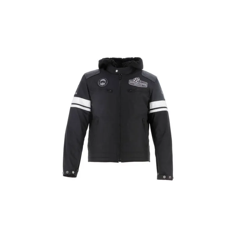 CHAQUETA REVOLTE TISSU TECHNIQUE/CUIR  HELSTONS