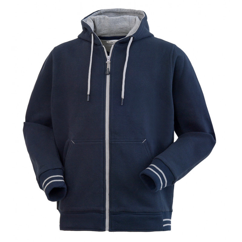 CHAQUETA SUDADERA AZUL MARINO HAMPTON  ROSSINI