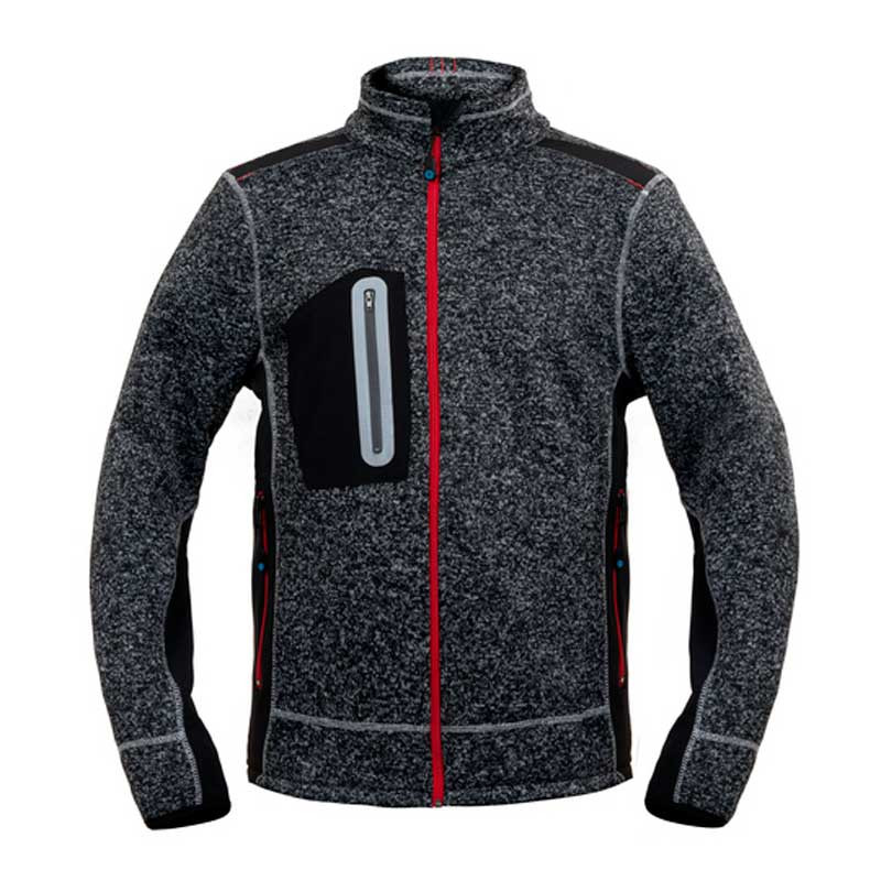 CHAQUETA SUDADERA MULTIBOLSILLOS SKILL GRIS  ROSSINI