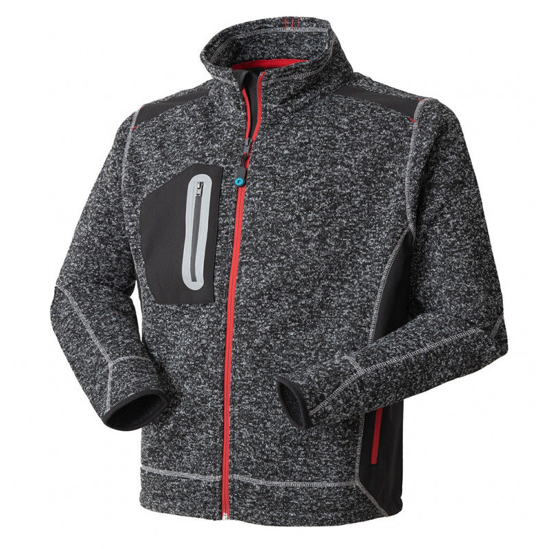 CHAQUETA SUDADERA MULTIBOLSILLOS SKILL GRIS  ROSSINI