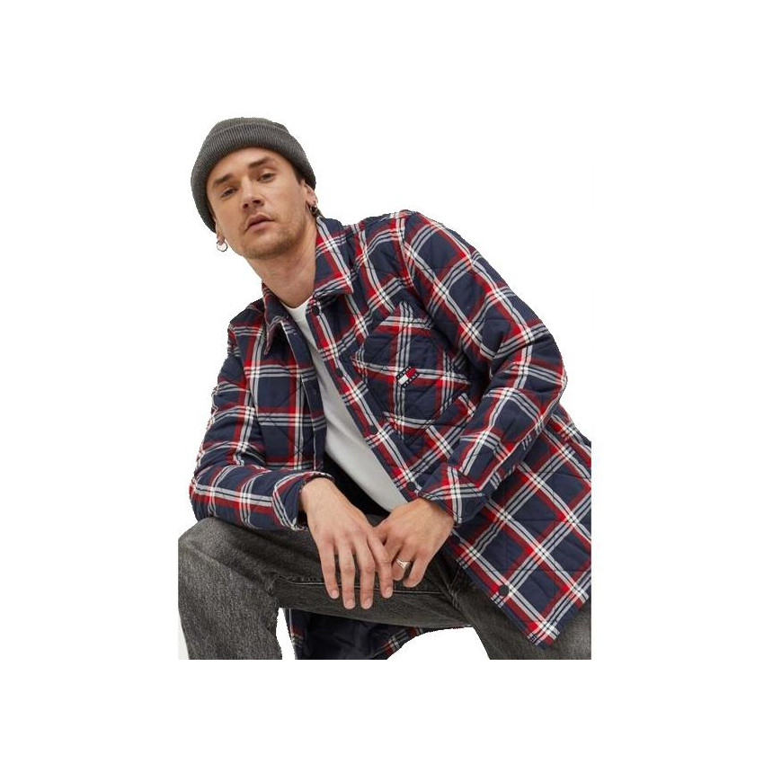 Chaqueta Tommy Hilfiger Padded Check Para Hombre