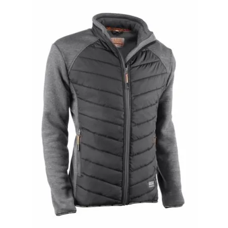 CHAQUETA TRABAJO XL ACOLCHADA GRIS OSCURO/NEGRO 2898 APOLO J 2898/XL
