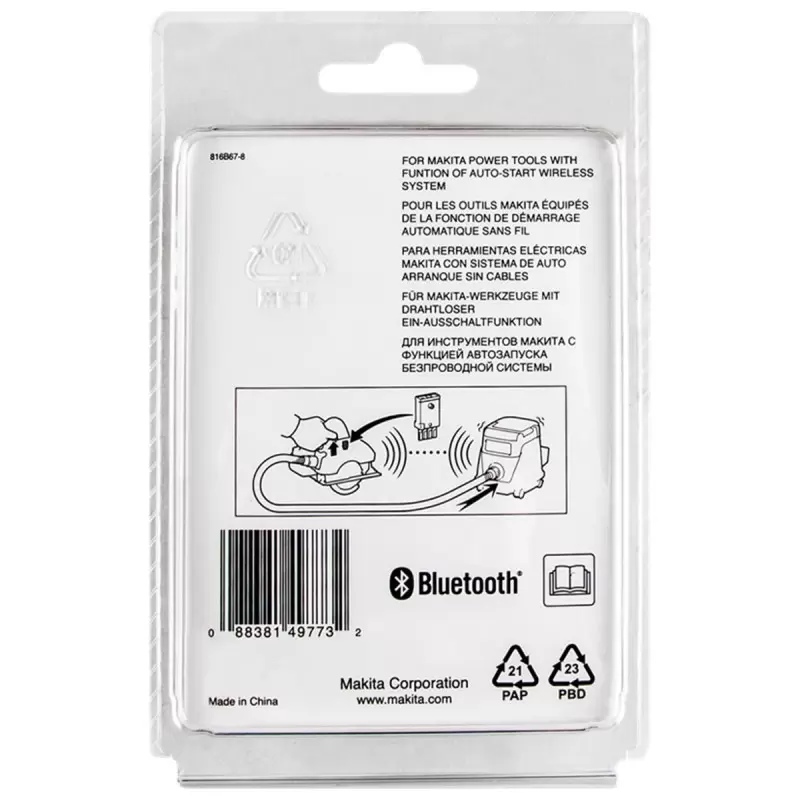 CHIP PARA HERRAMIENTAS CON BLUETHOOT (AWS) MAKITA 1989015
