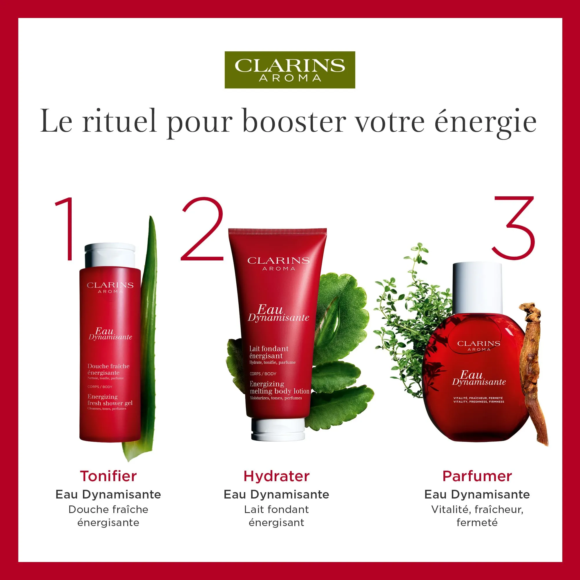 CLARINS Eau Dynamisante Agua de tratamiento perfumada